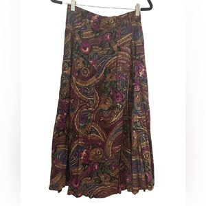 First Option floral midi shirt size Medium